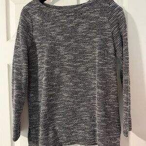 LOFT Black and White Women's Sweater